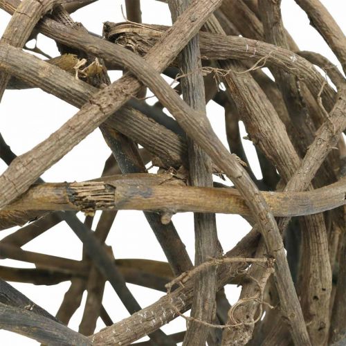 Floristik24 Dekorativ kulevin vin mørk Ø25cm