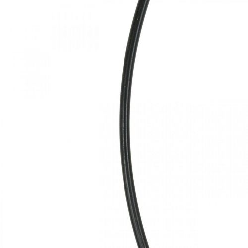 gjenstander Metallring dekorring Scandi ring deco loop sort Ø30cm 4stk
