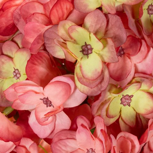 gjenstander Kunstig hortensiablomst med et elegant utseende for attraktiv romdekorasjon, 62 cm