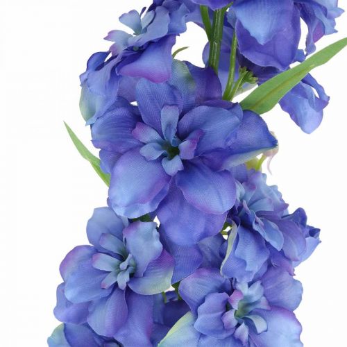 gjenstander Kunstig delphinium blå, lilla kunstig blomst delphinium 98cm