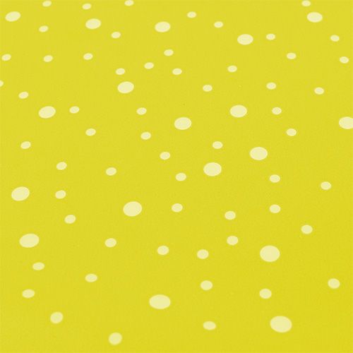 Floristik24 Rondella mansjetter Ø48cm gul 50stk