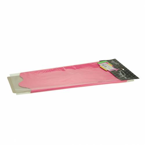 Floristik24 Rondella mansjett rosa Ø50cm 50stk grytemansjett
