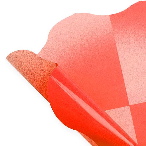 Floristik24 Blomstermansjett Ø40cm rød 50stk