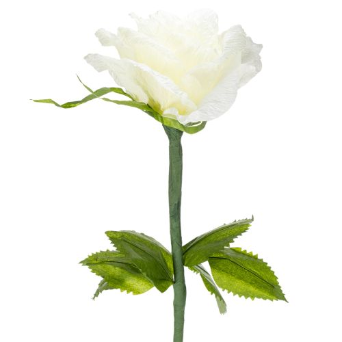 Floristik24 Kunstig roseblomst for dekorering av oppholdsrom og bryllup, 92 cm