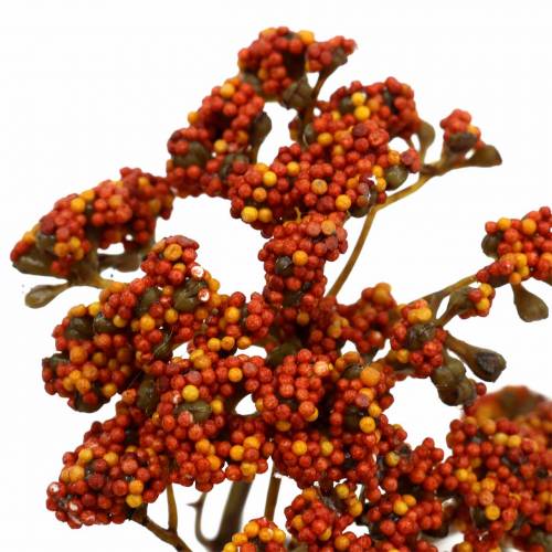 Floristik24 Kunstig ryllik oransje 74cm 3stk