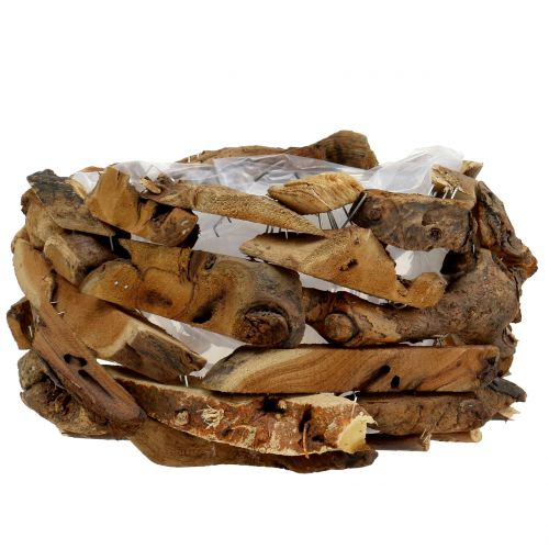 Floristik24 Skålstykker av tre natur Ø28cm H16cm