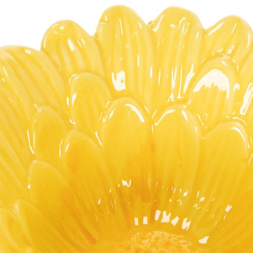 gjenstander Dekorativ blomsterskål i keramikk til hjemmedekorasjon og gaveideer, 13 cm, 2 stk.