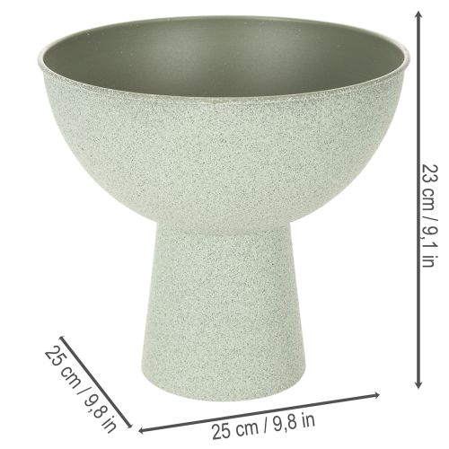 Skål med stativ for planter, dekorativ skål, 25 cm | Floristik24.no