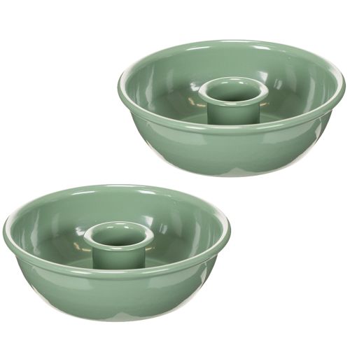 Koniske lysestaker egnet for blomsteroppsatser og dekorasjoner, 10 cm, 2 stk.