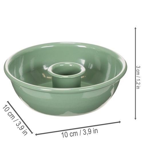 Koniske lysestaker egnet for blomsteroppsatser og dekorasjoner, 10 cm, 2 stk. | Floristik24.no