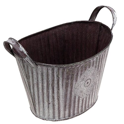 Floristik24 Skål oval 22cm x 16cm H15cm lilla