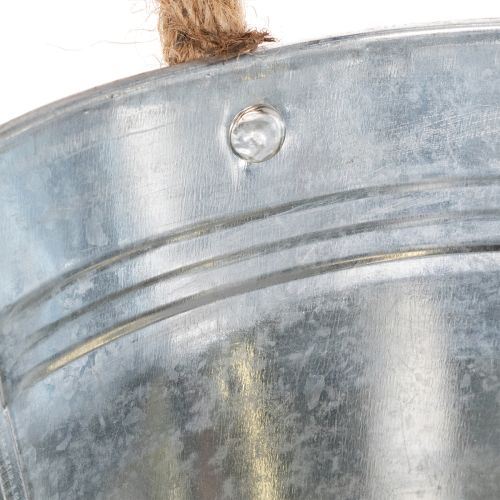 Oval skål 35 cm x 21,5 cm H 11,5 cm, blank sink | Floristik24.no