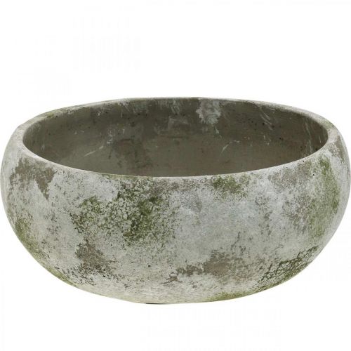 Floristik24 Planteskål antikk utseende blomsterskål patina Ø32cm H14cm