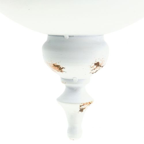 Floristik24 Planteskål for hengende hvit Ø26cm H23cm