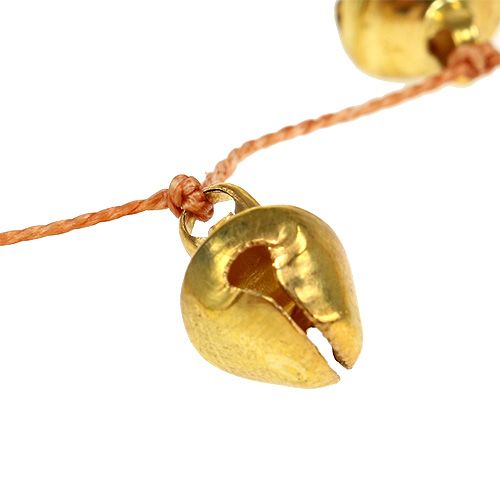 Floristik24 Klokkekjede gull Ø1cm L130cm