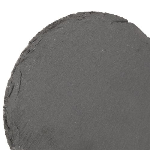 gjenstander Skifertallerken dekorativt hjerte skifer skiferhjerte 20cm 1 stk