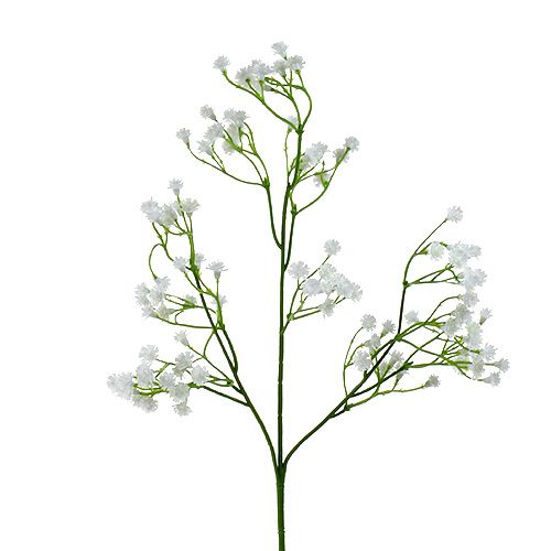 Floristik24 Gypsophila kunstige blomster hvite 52cm 6stk