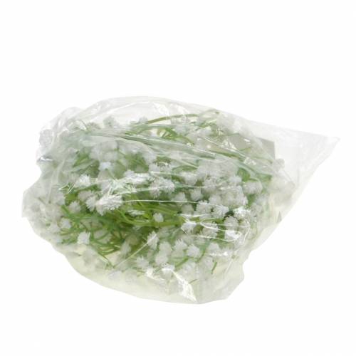 Floristik24 Bryllupsdekorasjon krans gypsophila med øyelapper hvit 180cm