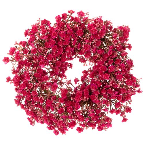 Kunstig blomsterkrans, babypustdekorasjon, 30 cm kjøpe | Floristik24.no