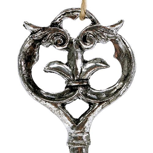 Floristik24 Nøkkel sølv 10cm ass. 6stk