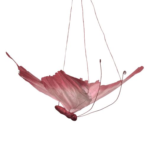 gjenstander Stor hengende sommerfugldekorasjon, elegant veggdekorasjon, 50 cm, 2 stk.