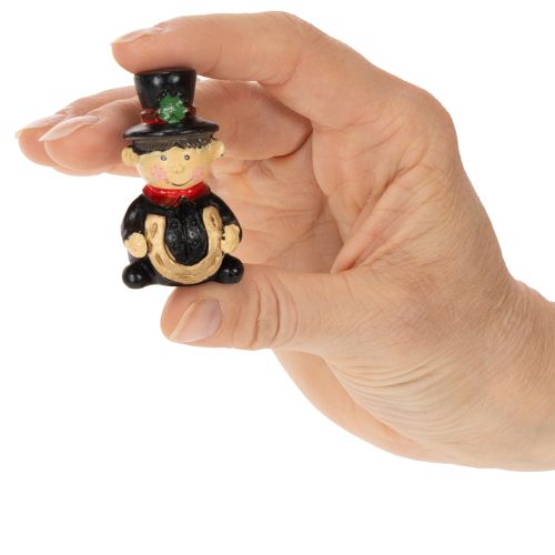 Lykkebringende skorsteinsfeierfigur til å lime, 5 cm, 6 deler | Floristik24.no