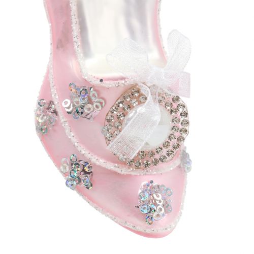 Floristik24 Dekorative pumper til juletre rosa 10cm 2stk