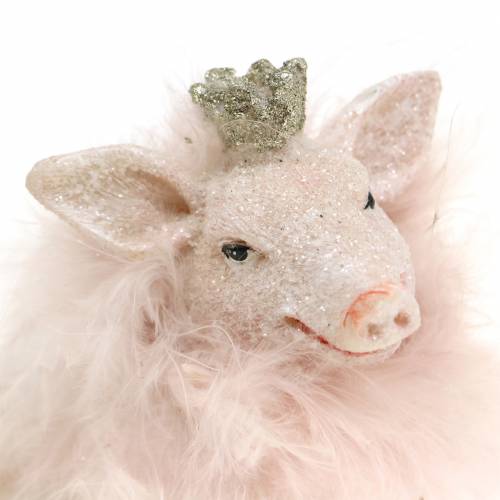 Floristik24 Dekorativ figur gris heldig sjarm 9cm 2stk