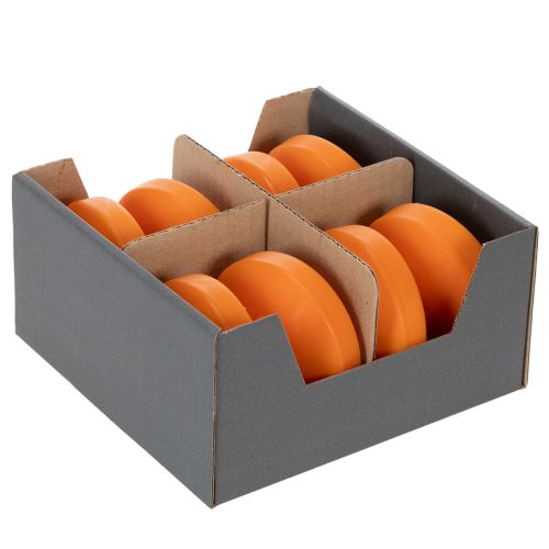 gjenstander Flytelys ideelt for romantisk dekorasjon og en avslappende atmosfære i hjemmet ditt, 8 cm, 8 stk.