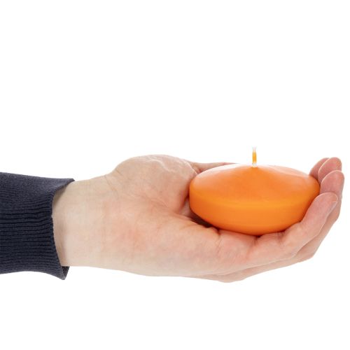 gjenstander Flytelys ideelt for romantisk dekorasjon og en avslappende atmosfære i hjemmet ditt, 8 cm, 8 stk.