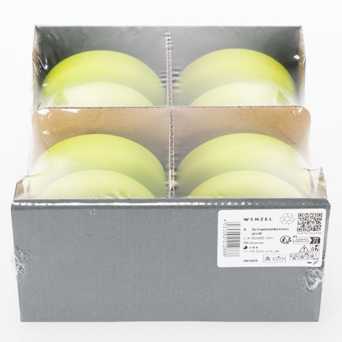 gjenstander Flytende lys, allsidige dekorasjonsmuligheter for elegant borddekorasjon og arrangementer, 8 cm, 8 t, 8 stk.