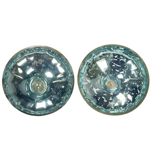 gjenstander Flytende telysholder i glass for elegante detaljer i ethvert rom, 10 cm, 2 stk.