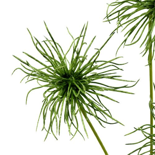 gjenstander Silkeblomster xanthiumgrønn 63cm 4stk