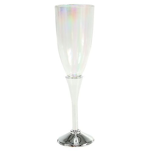 gjenstander Nyttårsaften dekorasjon champagneglass Ø2,5cm H9,5cm 8stk