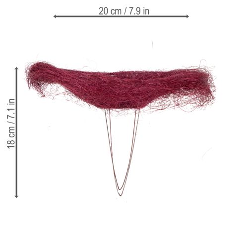 gjenstander Bukettkrage, blomstertilbehør for kreative blomsteroppsatser, 20 cm, 8 stk.