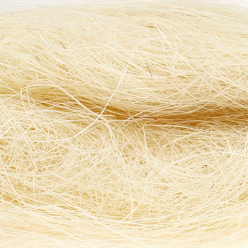 Floristik24 Sisal bleket 50g