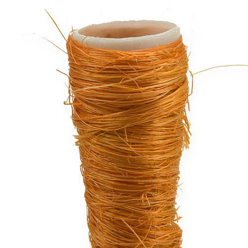 Floristik24 Sisal spiss vase oransje Ø1,5cm L15cm 20 stk
