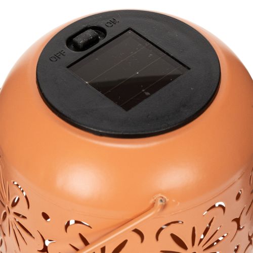 gjenstander Solcellelykt med blomsterdesign for romantiske kvelder i hagen, 26 cm