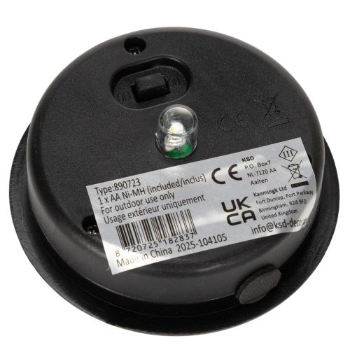 gjenstander Solcellelykt utendørs hagebelysning med delikat mønster for sommerkvelder 22 cm 3 stk