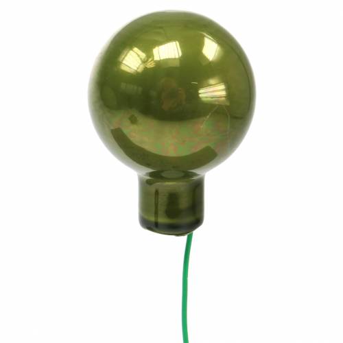 Floristik24 Julepynt speil bær grønne Ø2,5cm 140p