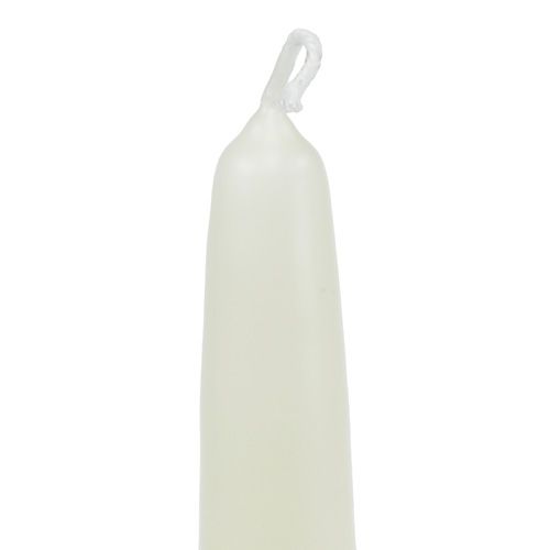 Floristik24 Spisslys 300/40 ull hvit 8stk