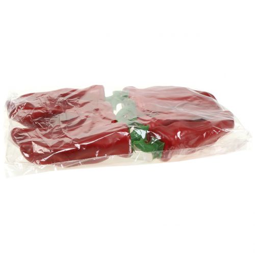 Floristik24 Spiss paprika rød 14cm 8stk