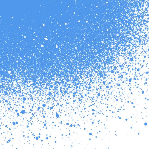 gjenstander Blå spraykritt, Montana Cans krittspray, 400 ml