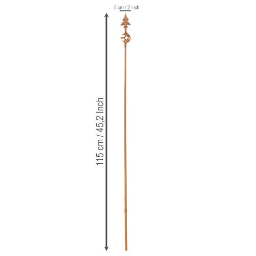 gjenstander Hagestolpe espalier for hagedekorasjon med dekorativt element 115 cm