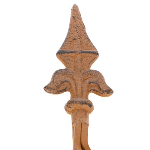 gjenstander Hagestolpe espalier for hagedekorasjon med dekorativt element 115 cm