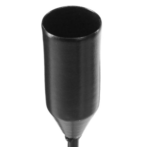 gjenstander Metalllysestake for 6 lys, svart, Ø20 cm, H31 cm