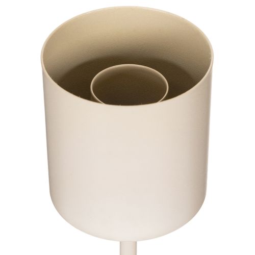 Moderne sylinderformet lysestake på 45 cm i glass | Floristik24.no