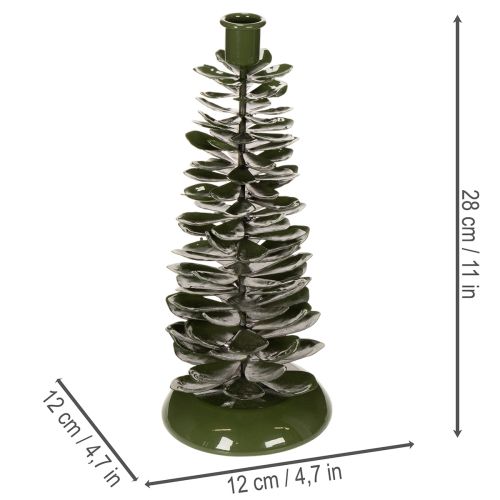 Lysestake juletre grønn