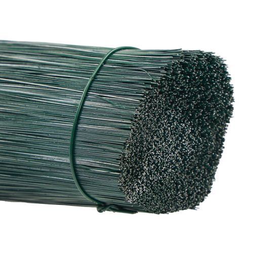 gjenstander Plugg-tråd grønn håndverkstråd blomsterbutikktråd Ø0,4mm 13cm 1kg