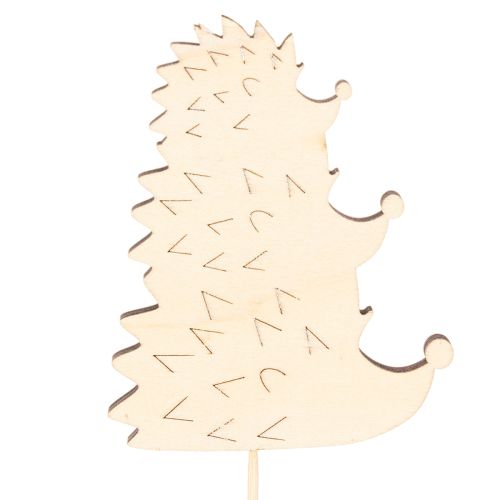Dekorative hagepæler - Fargerik pinnsvinfamilie - 34 cm, 12 deler | Floristik24.no